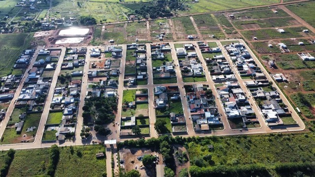 Vista aérea da Cooperville